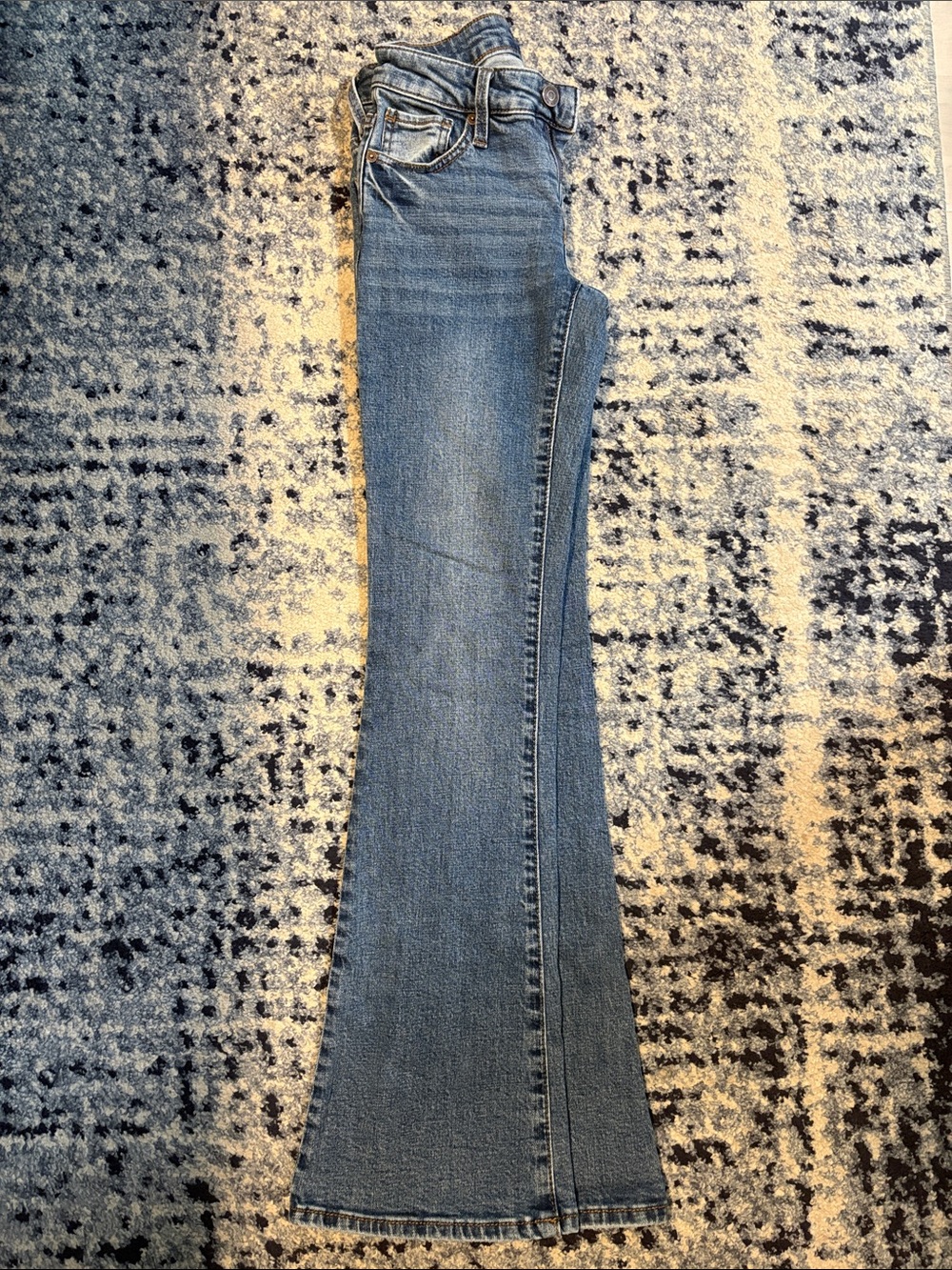 RSQ Women's Light Blue Wide Leg Jeans